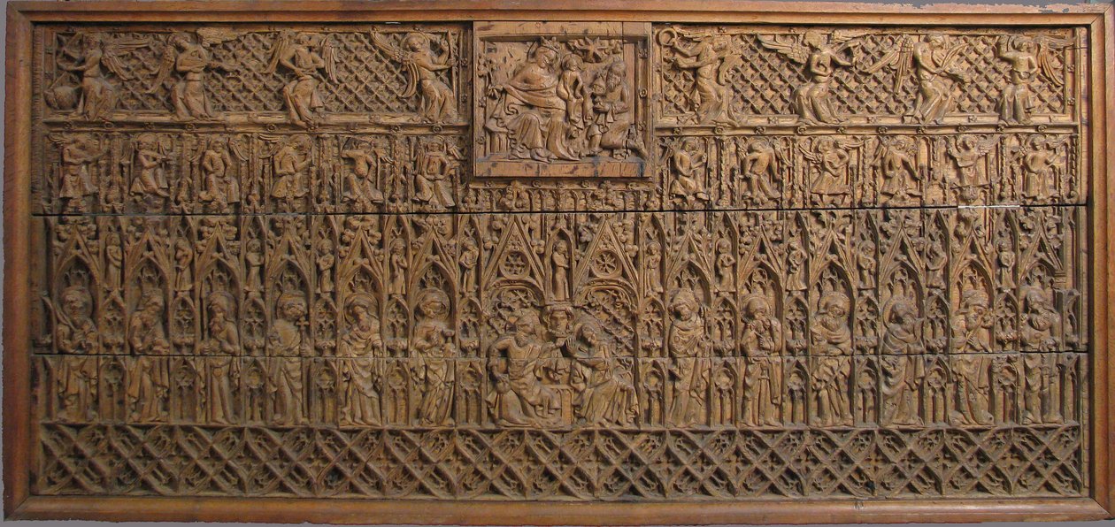 Frontal de altar, británico, finales del siglo XIV de Unbekannt