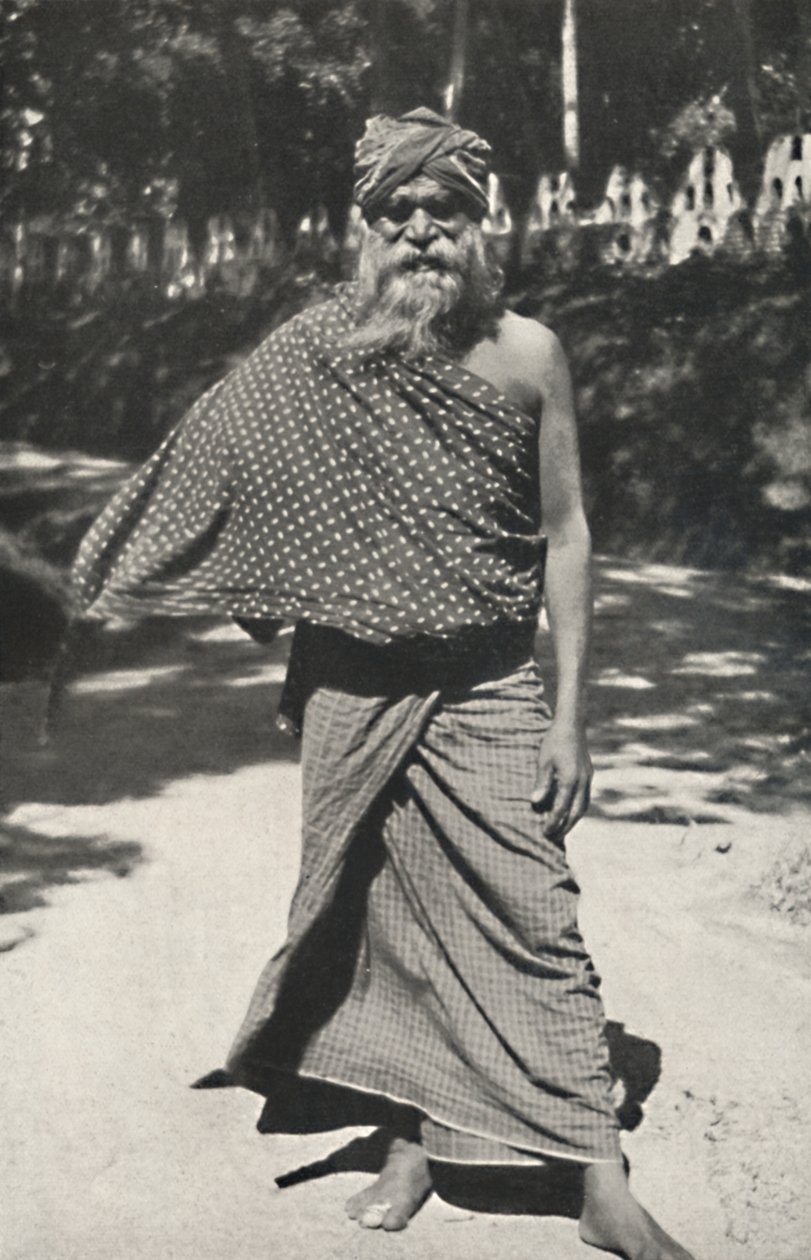 Alter trabajador cingalés de Kandy, 1926 de Unbekannt