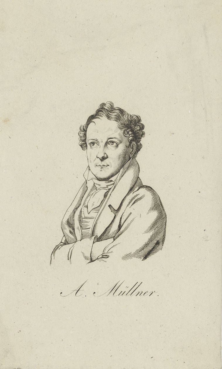 Amandus Gottfried Adolf Müllner 1774-1829, 1810-1820 de Unbekannt