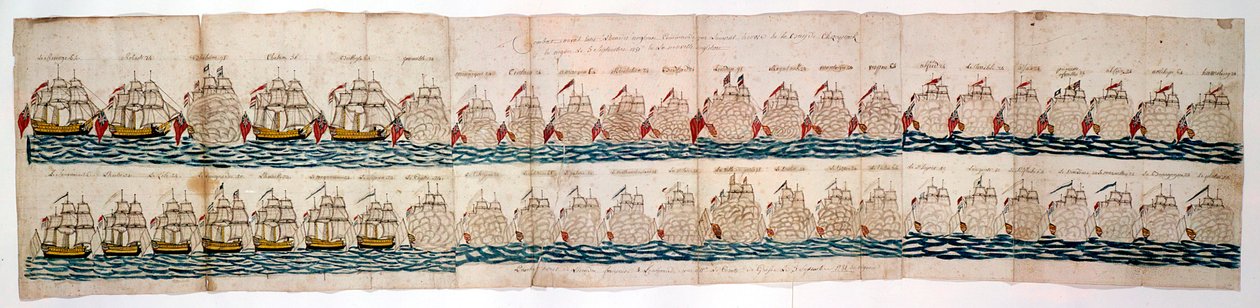 Guerra de Independencia de los Estados Unidos: Batalla de Yorktown, 1781 de Unbekannt