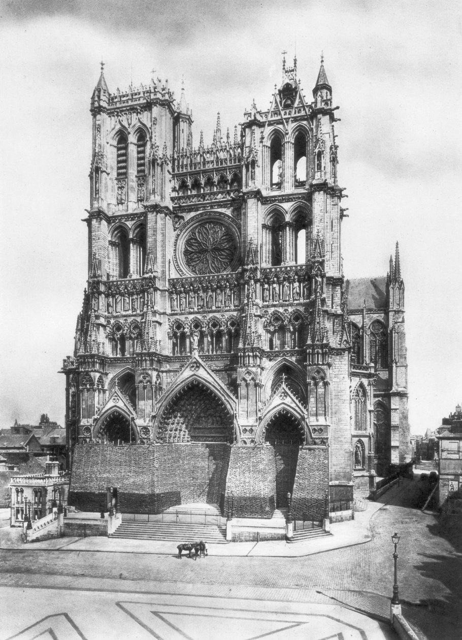 Catedral de Amiens, Picardía, Francia, 1918 de Unbekannt