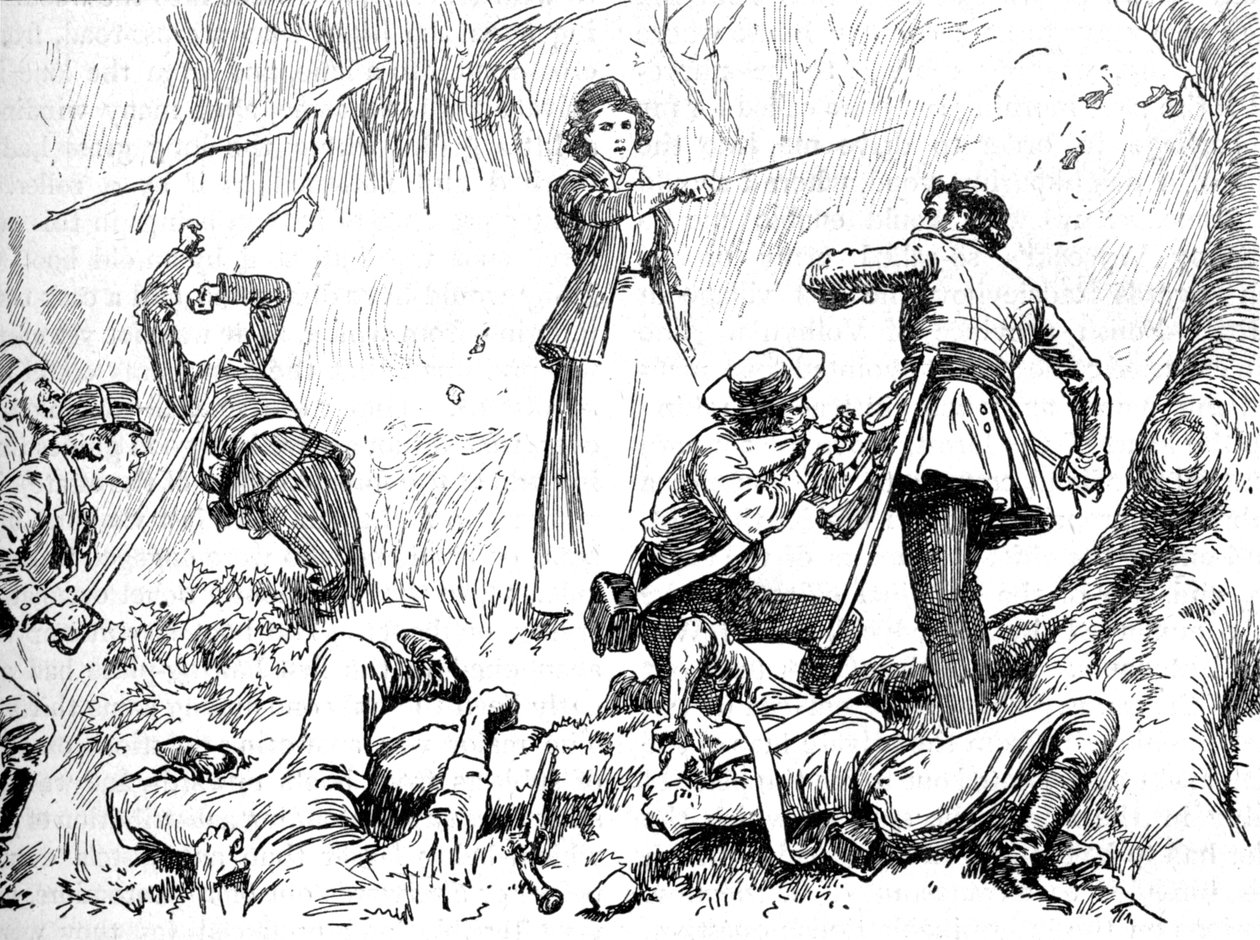 Entre los insurgentes había una joven, 1902 de Unbekannt