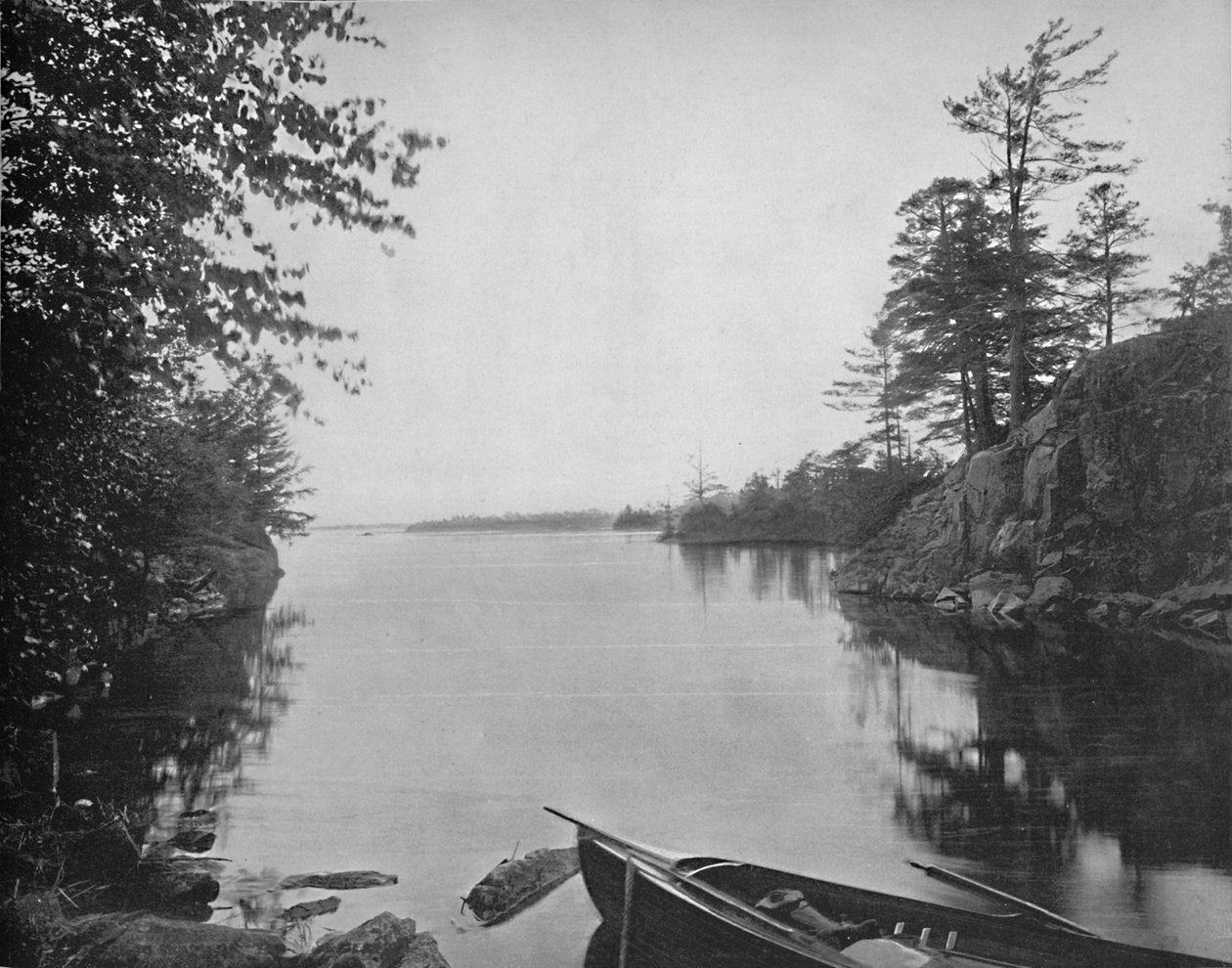 Entre las Mil Islas del San Lorenzo, c1897 de Unbekannt