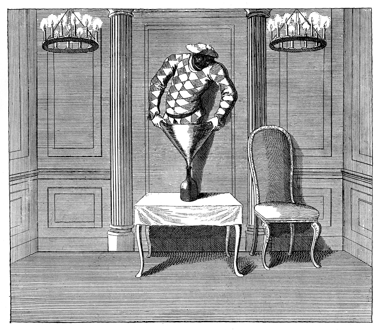Una disculpa a la ciudad, 1749 de Unbekannt