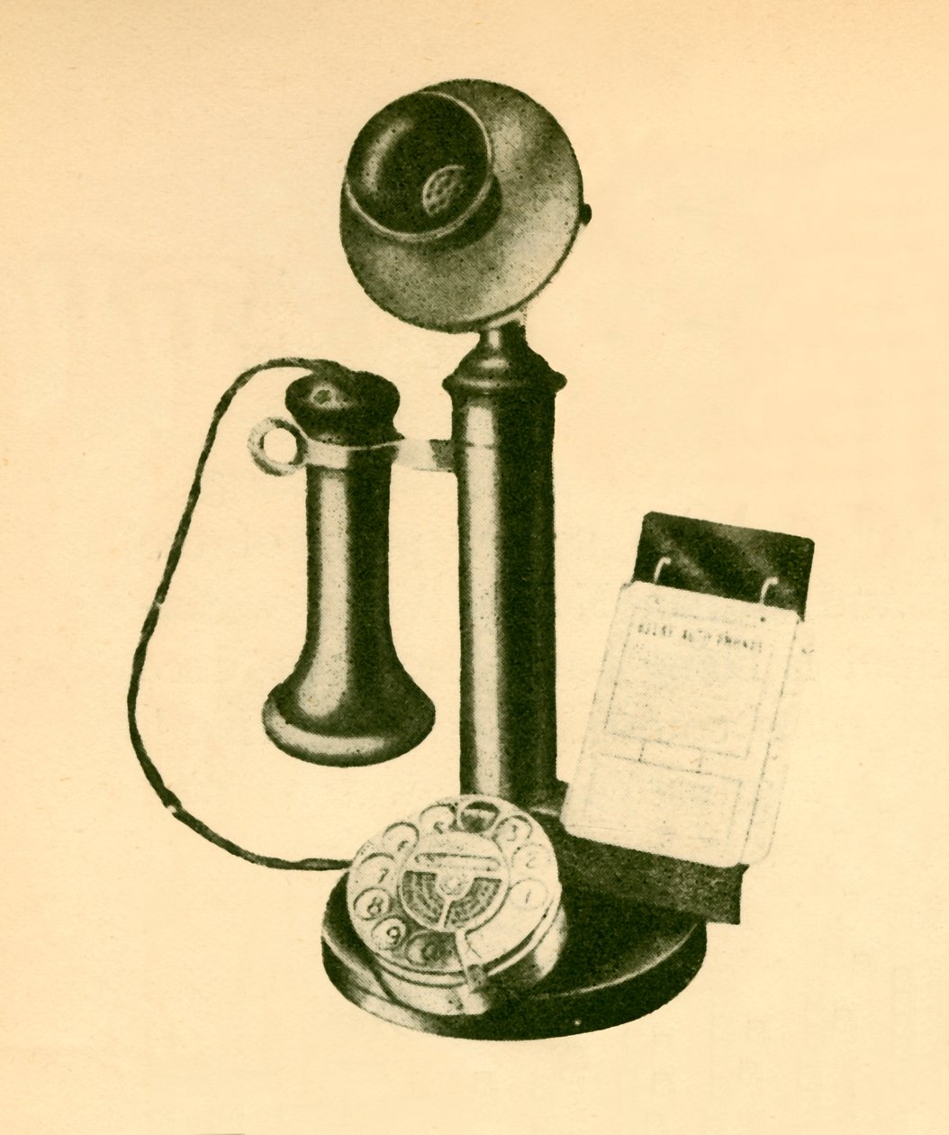 Un receptor telefónico automático, c1930 de Unbekannt