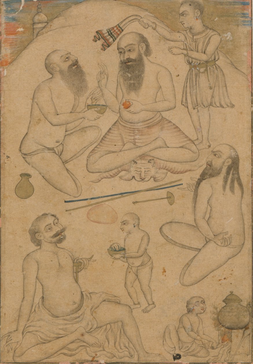Un Campamento de Yoguis, ca. 1660 de Unbekannt