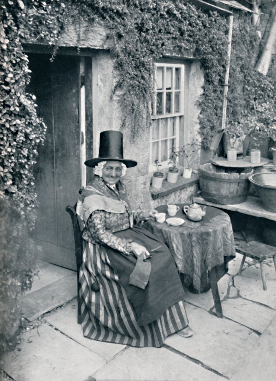 Una anciana galesa, 1912 de Unbekannt