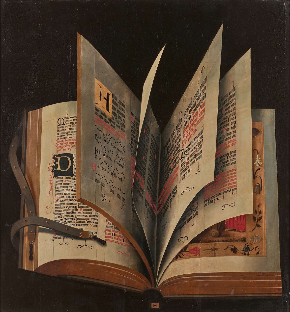 Un libro abierto, mediados del siglo XVI de Unbekannt