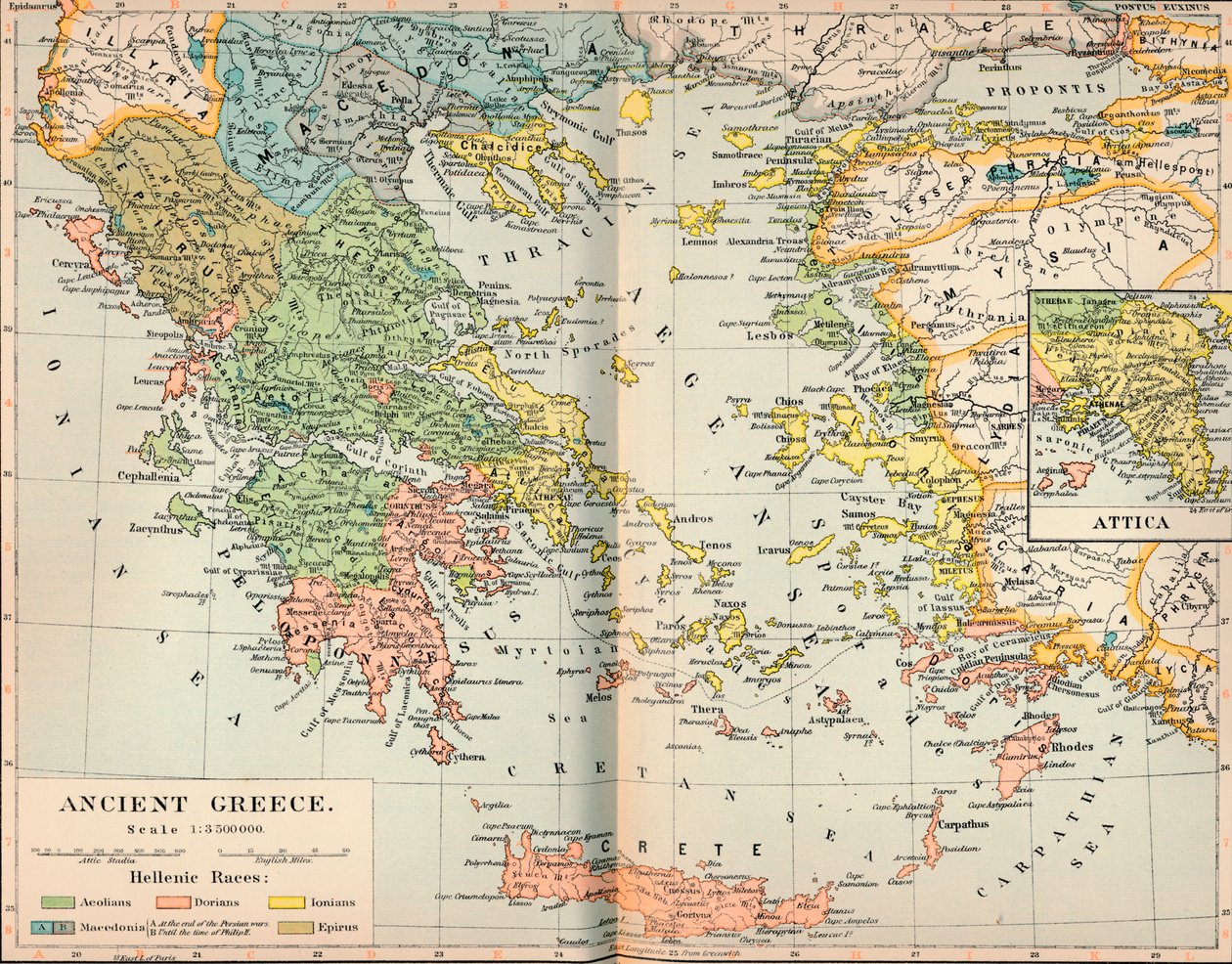 Grecia antigua, c. 1901, 1902 de Unbekannt