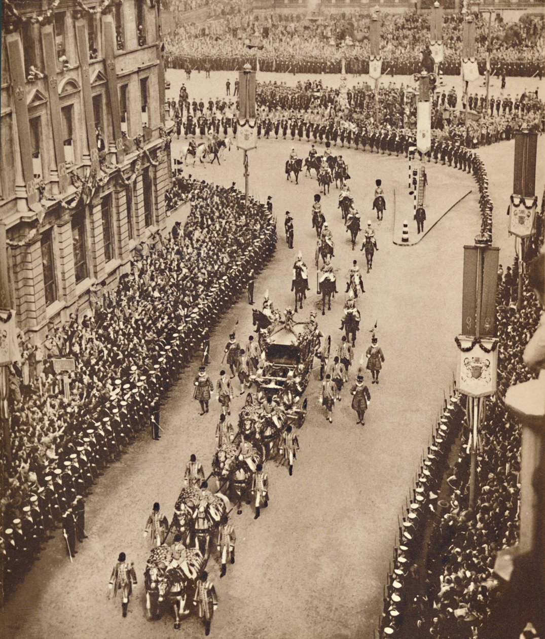 Y así hacia Whitehall, mayo 1937 de Unbekannt