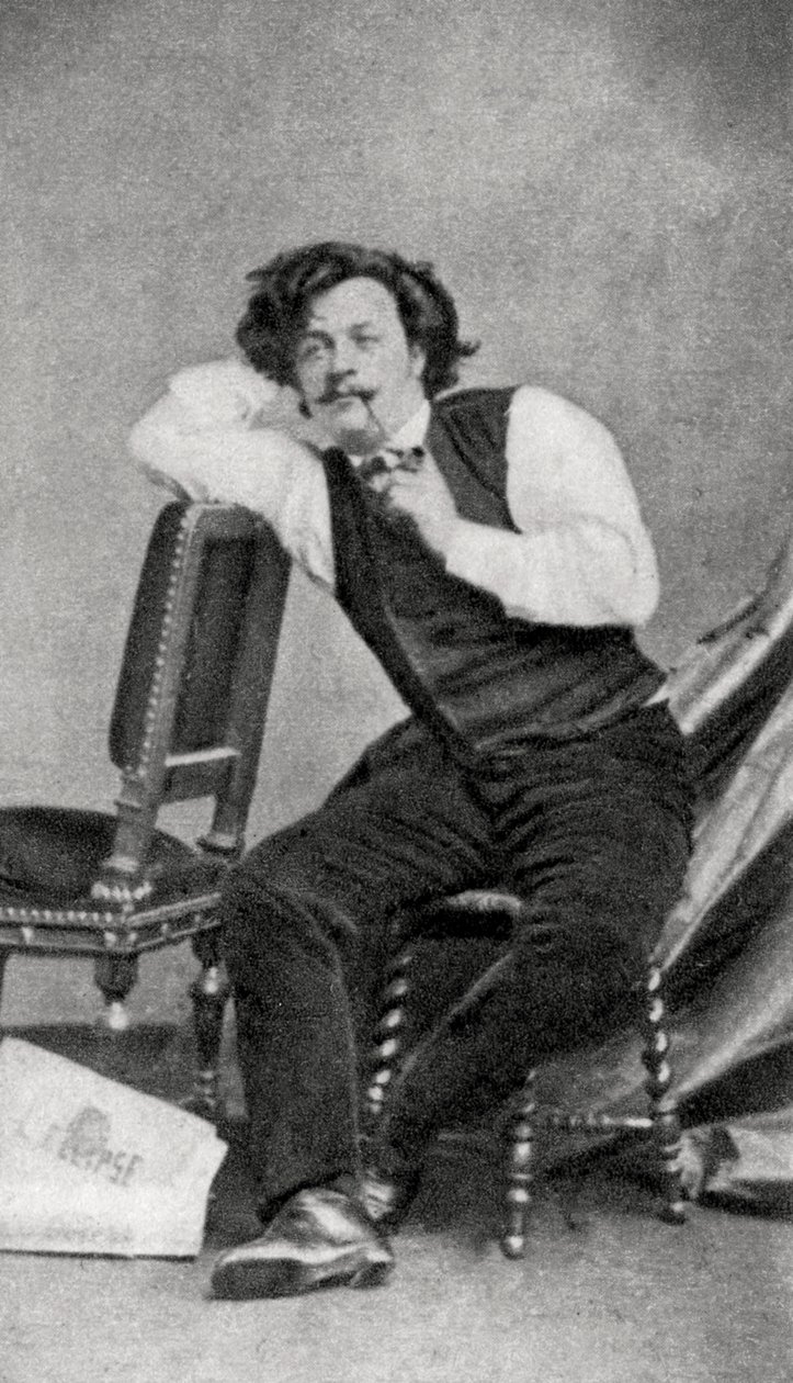 Andre Gill, caricaturista francés, 1868 de Unbekannt