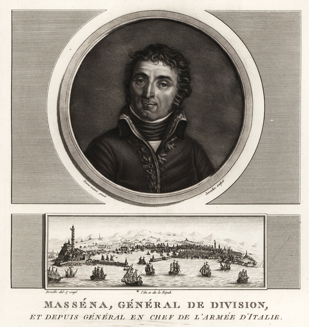 André Masséna, Duque de Rivoli, General de División, General en Jefe del Ejército de Italia de Unbekannt