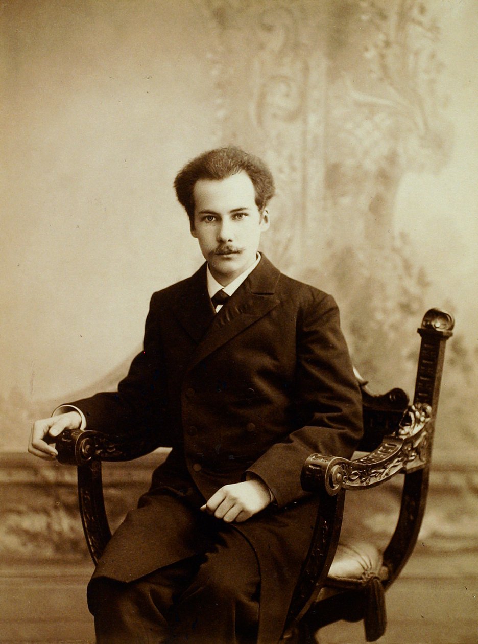 Andrei Bely, novelista y poeta ruso, 1904 de Unbekannt
