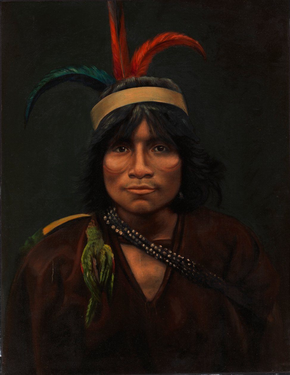 Indio Anishira, ca. 1890-1892 de Unbekannt