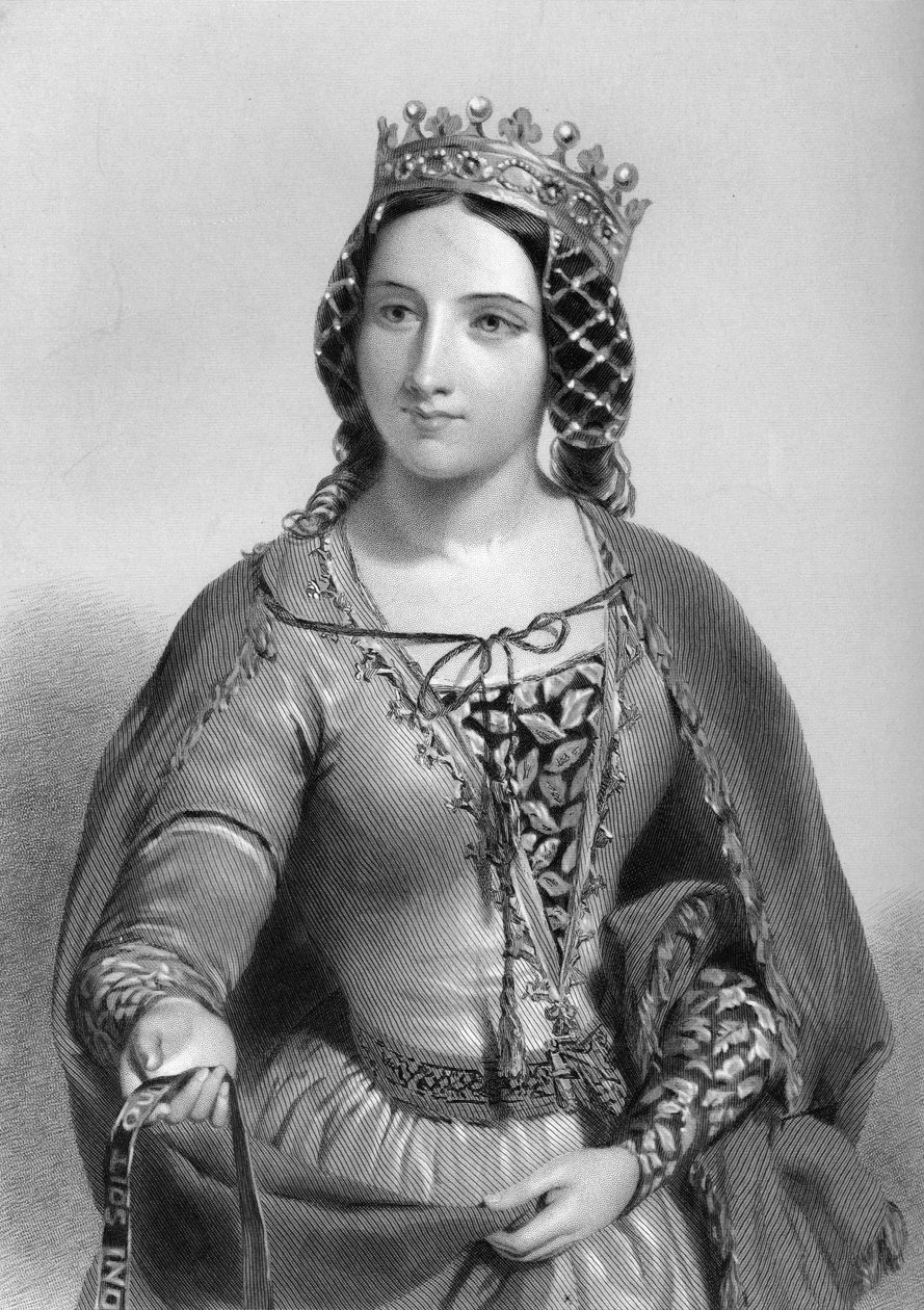 Ana de Warwick 1456-1485, reina consorte del rey Ricardo III, 1851 de Unbekannt