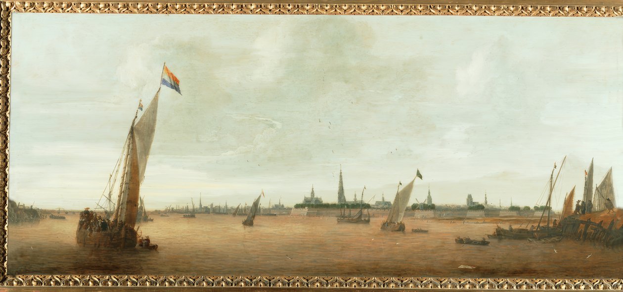 Vista de Amberes de Unbekannt