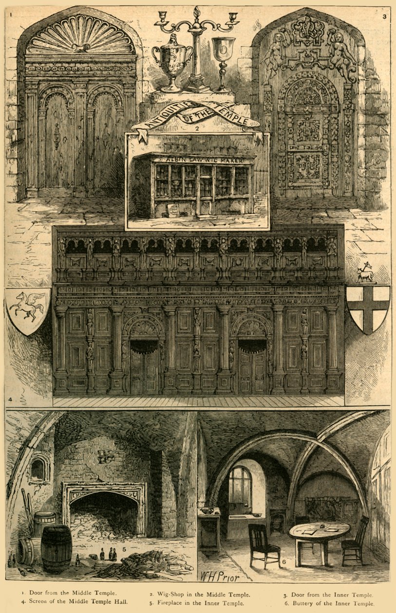 Antigüedades del Templo, 1897 de Unbekannt