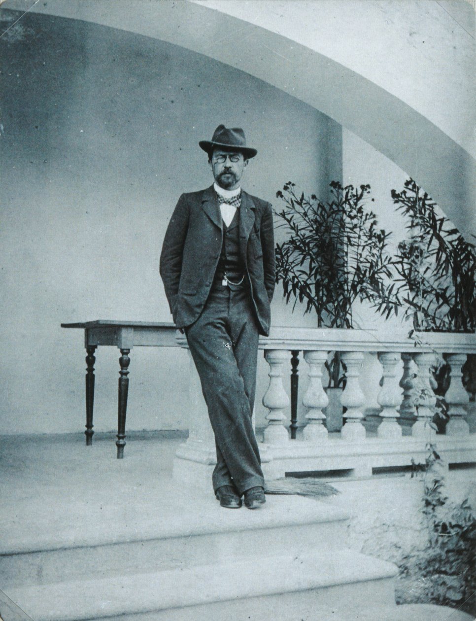 Antón Chéjov en Yalta de Unbekannt