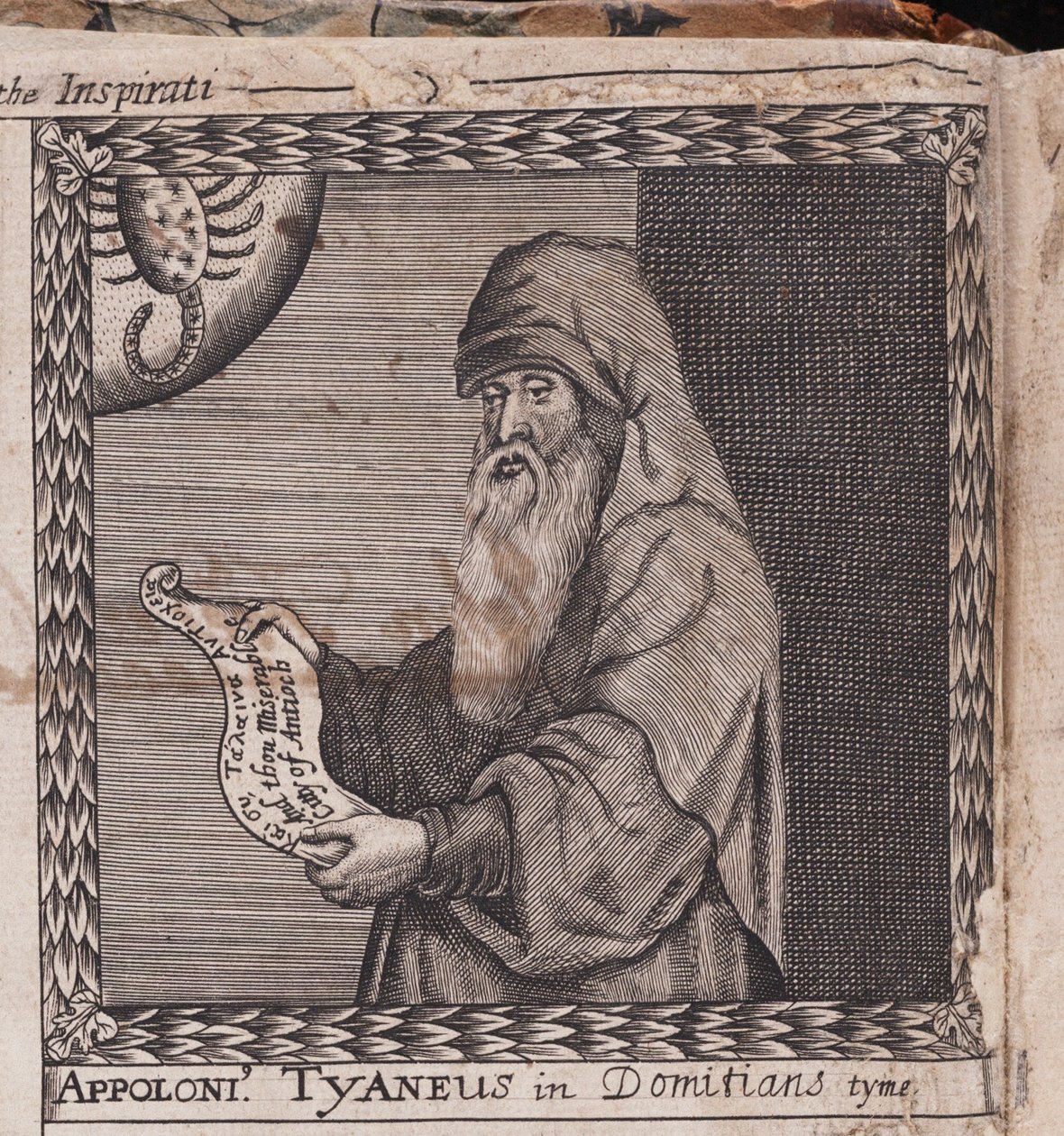 Apolonio de Tiana De: La orden de los Inspirati de Unbekannt