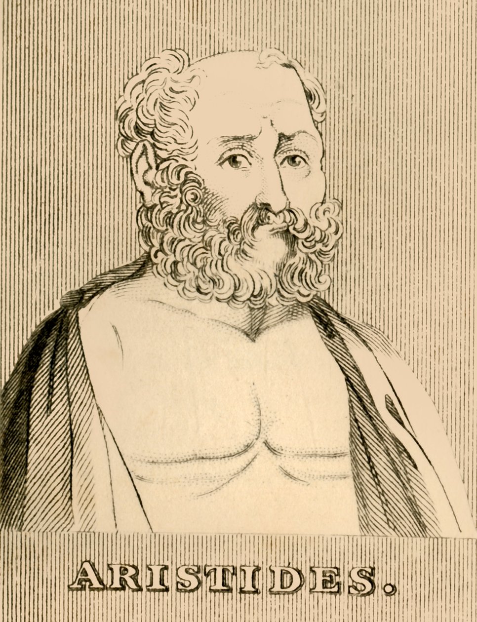 Arístides, 530-468 a.C., 1830 de Unbekannt