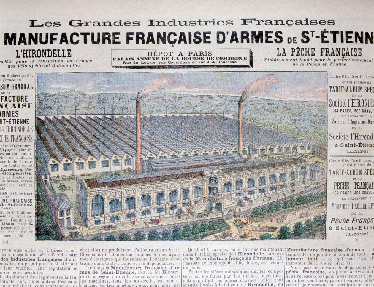 Industria de fabricación de armas, St Etienne, 1896 de Unbekannt