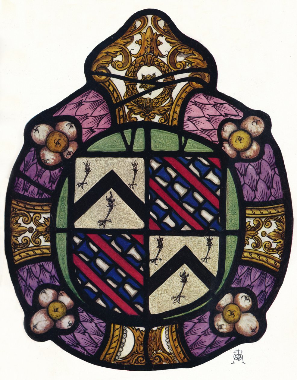 Armas de Sir Reginald Bray, K.G., c. 1900, 1936 de Unbekannt