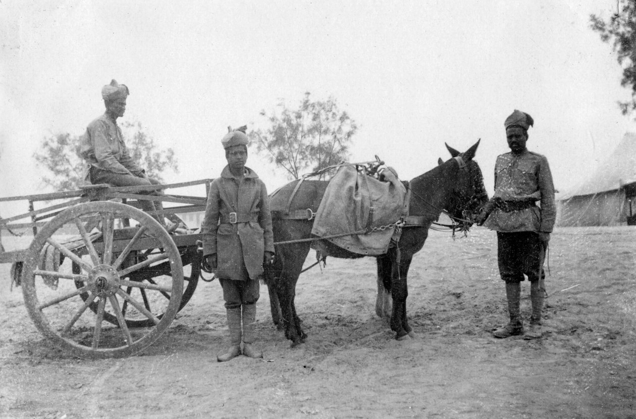 Cuerpo de servicio del ejército, Howshera, 1917 de Unbekannt