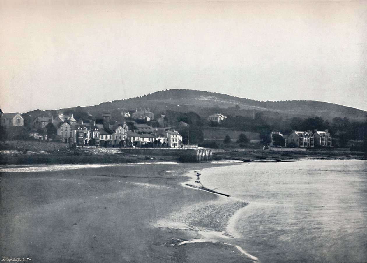 Arnside - Desde el extremo norte, Carnforth, 1895 de Unbekannt
