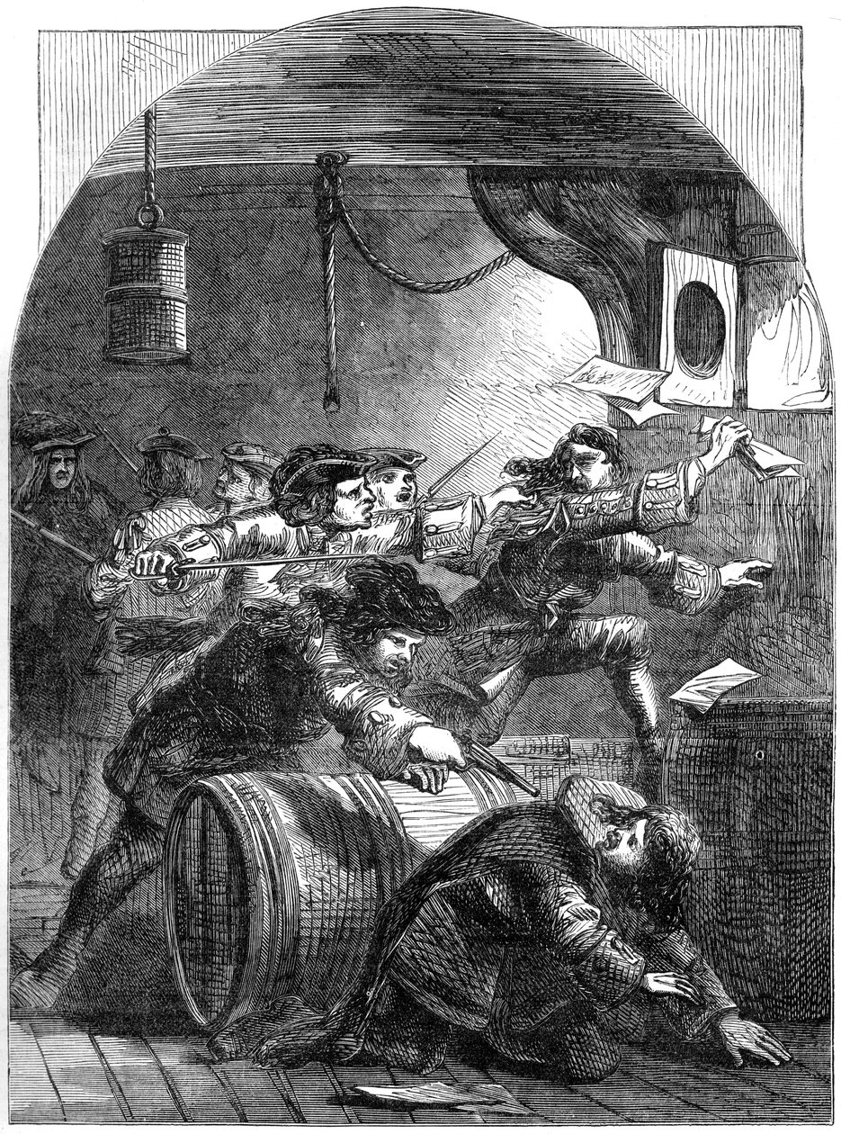 Arresto de Jacobitas, siglo XIX de Unbekannt