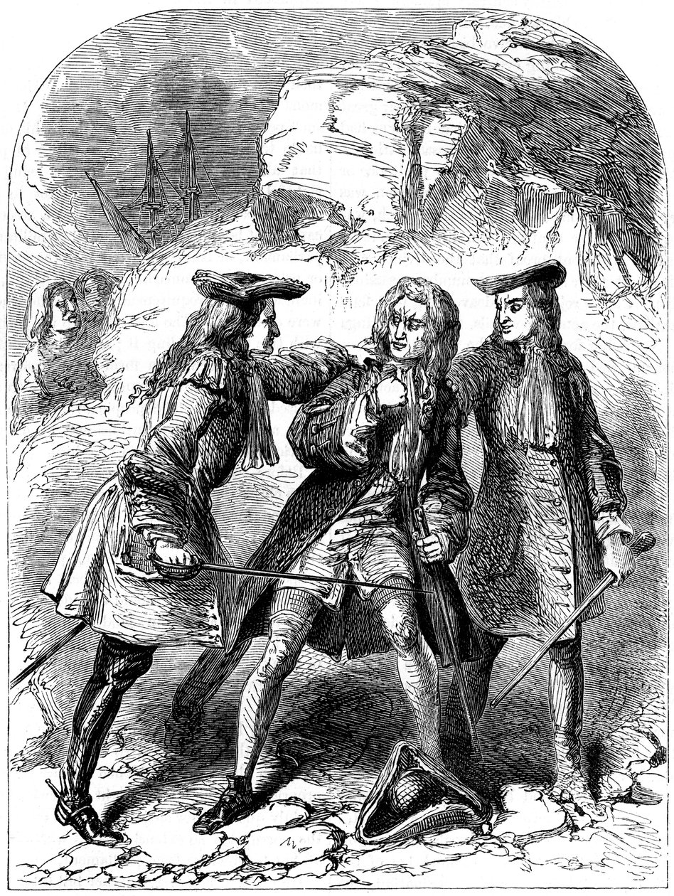 Arresto de Sir John Fenwick, 1696 finales del siglo XIX de Unbekannt