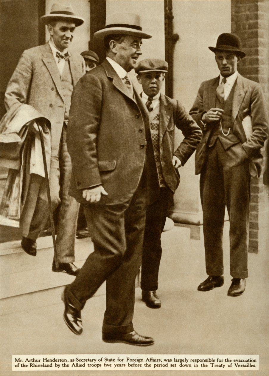 Arthur Henderson, 1929, 1935 de Unbekannt