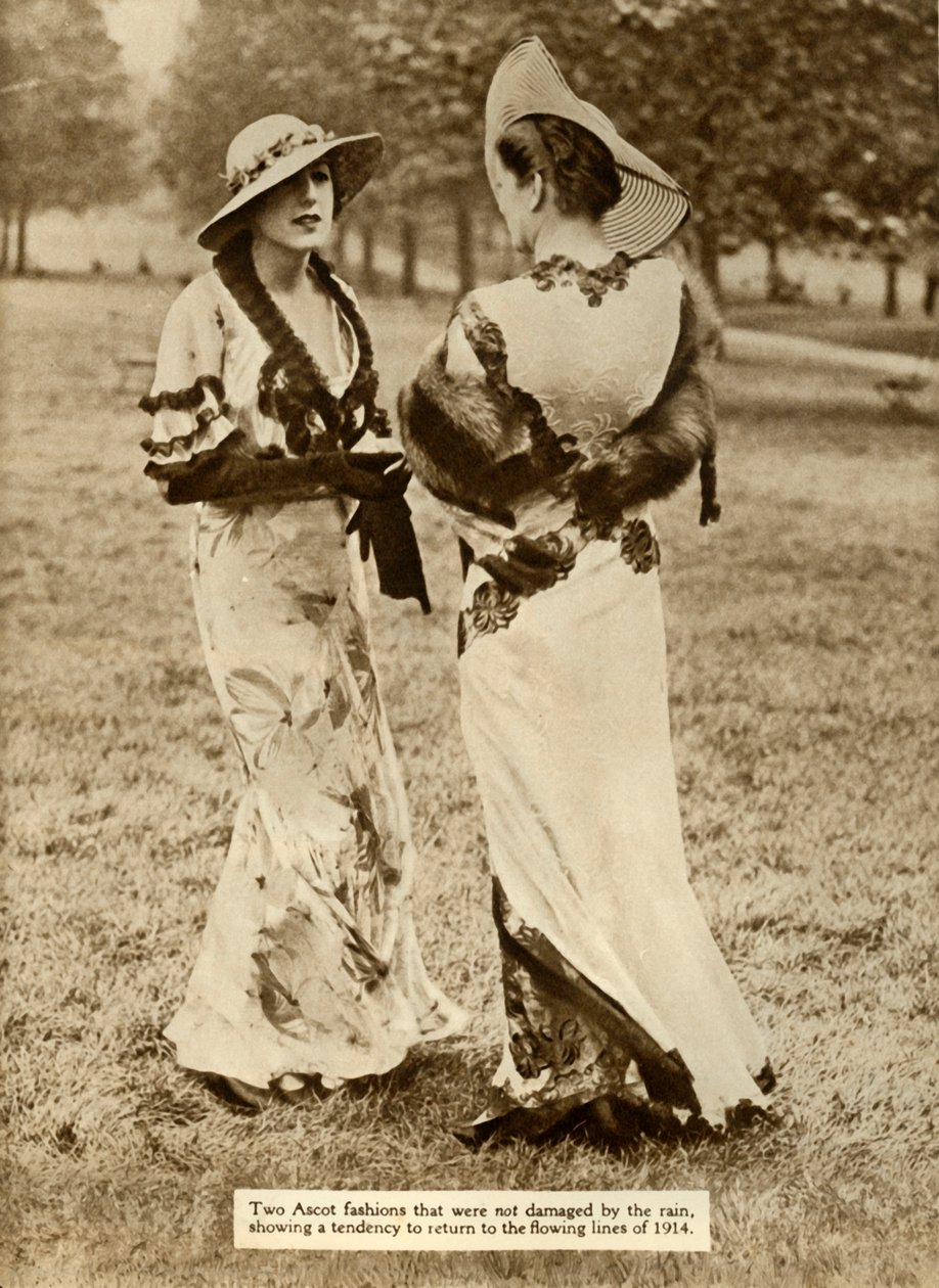 Moda de Ascot, 1935 de Unbekannt