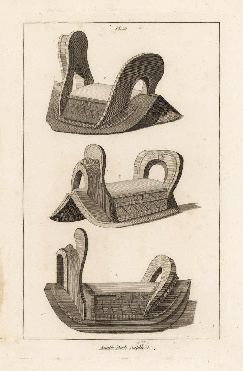 Silla de carga asiática de Unbekannt