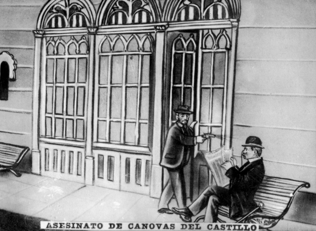Asesinato de Antonio Cánovas del Castillo, 1897 de Unbekannt