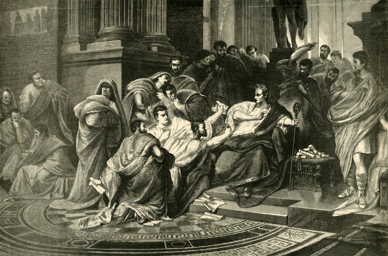 Asesinato de Julio César, 1890 de Unbekannt