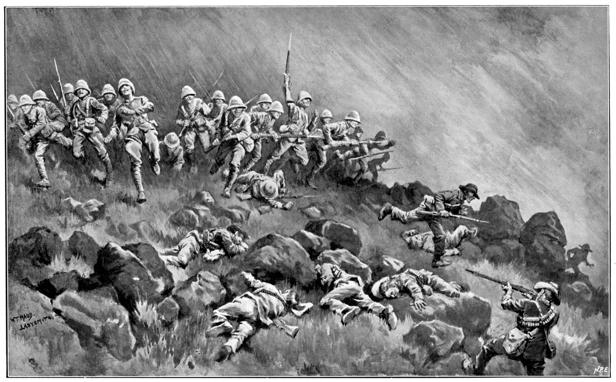Asalto a Wagon Hill, 2ª Guerra Bóer, 6 de enero de 1900 de Unbekannt