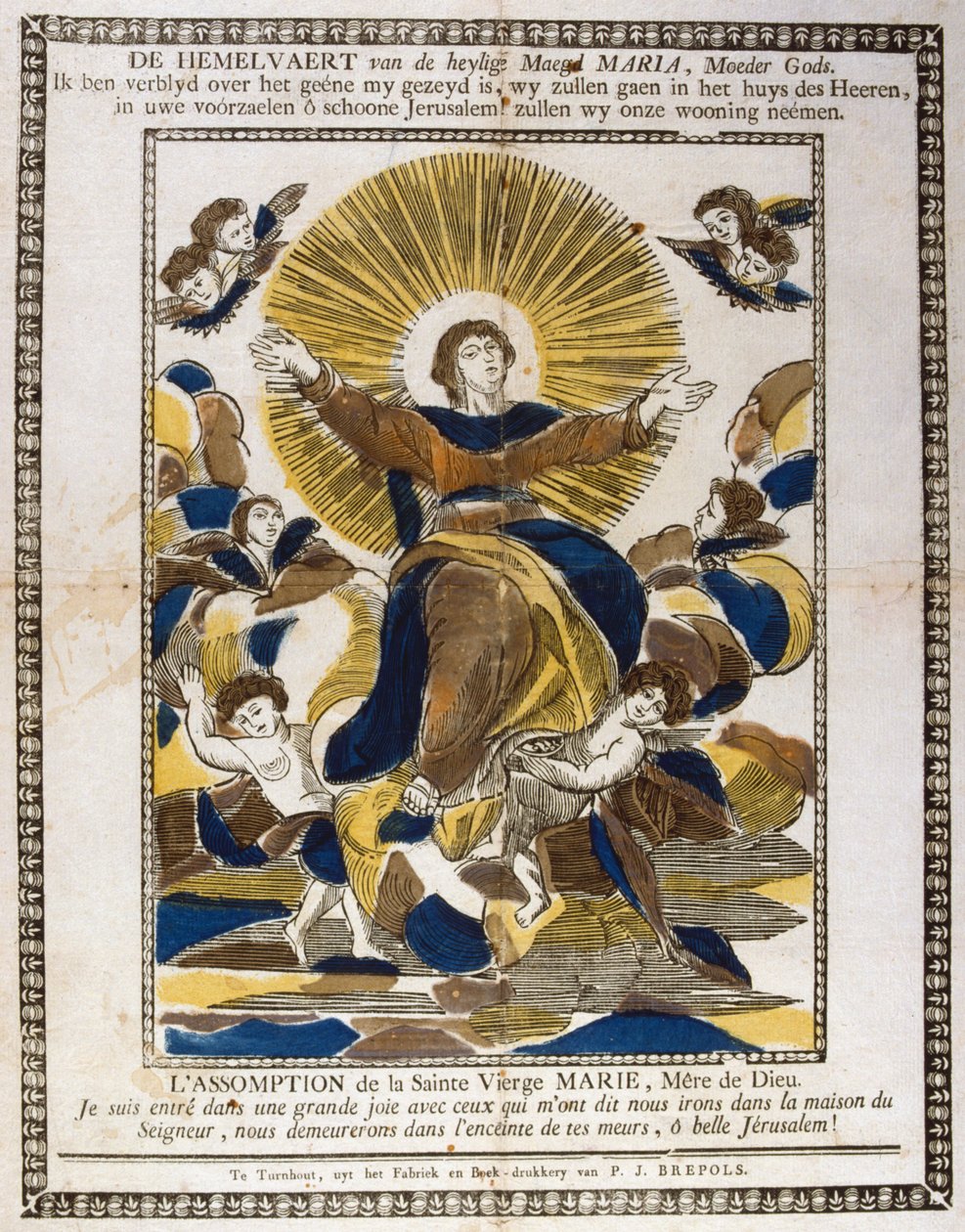 Asunción de la Virgen María, siglo XIX de Unbekannt