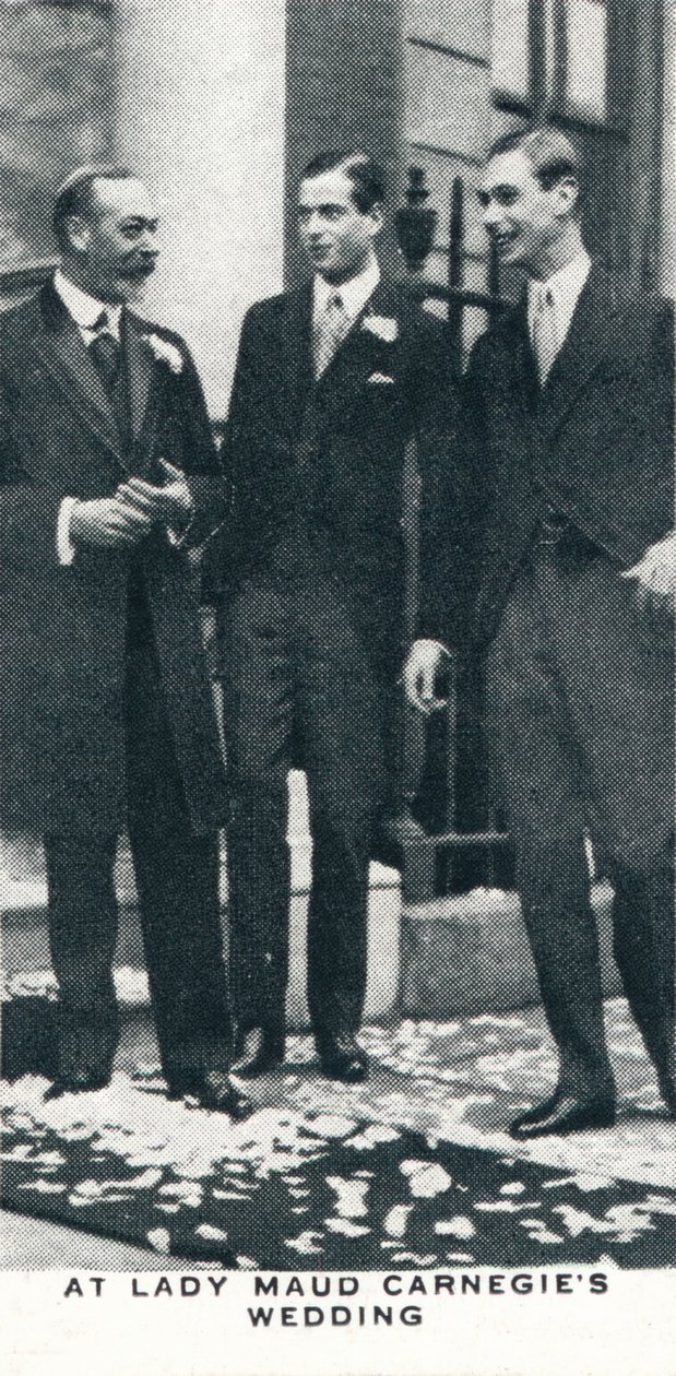En la boda de Lady Maud Carnegie, 1923, 1937 de Unbekannt