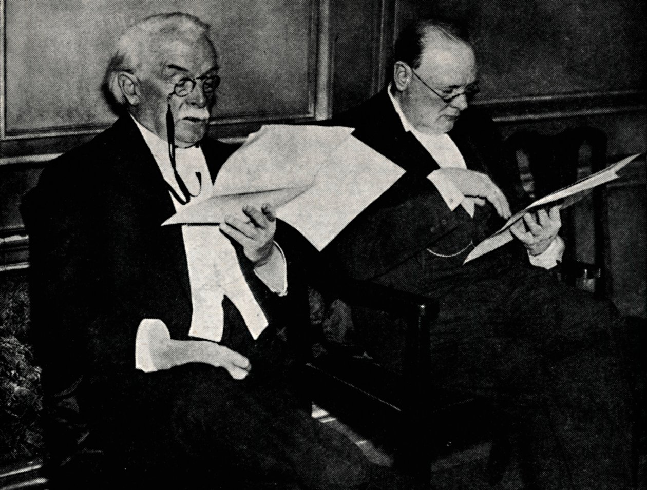 En una cena pública en los Connaught Rooms, 20 de noviembre de 1934, 1945 de Unbekannt