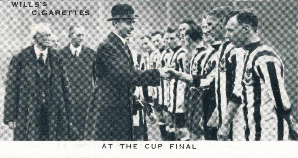 En la final de la copa, 1924 de Unbekannt
