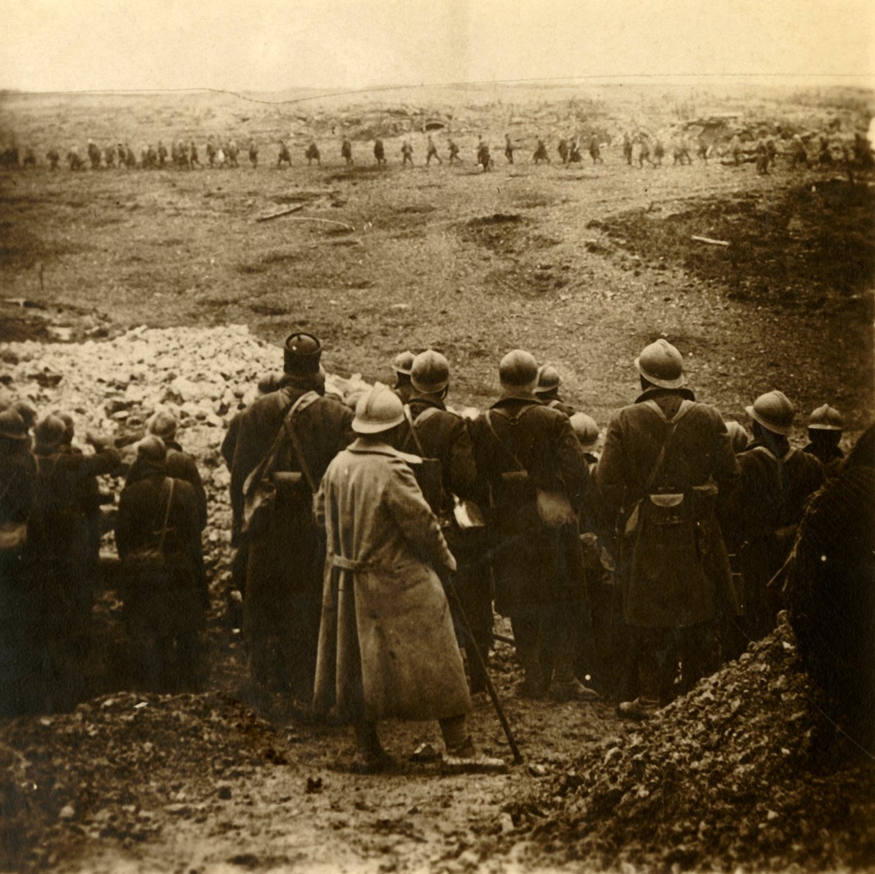 Ataque en Douaumont, norte de Francia, diciembre de 1916 de Unbekannt