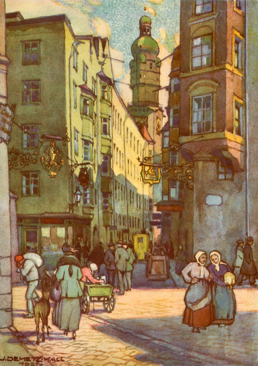Aus Der Altstadt, La Ciudad Vieja, c. 1929 de Unbekannt