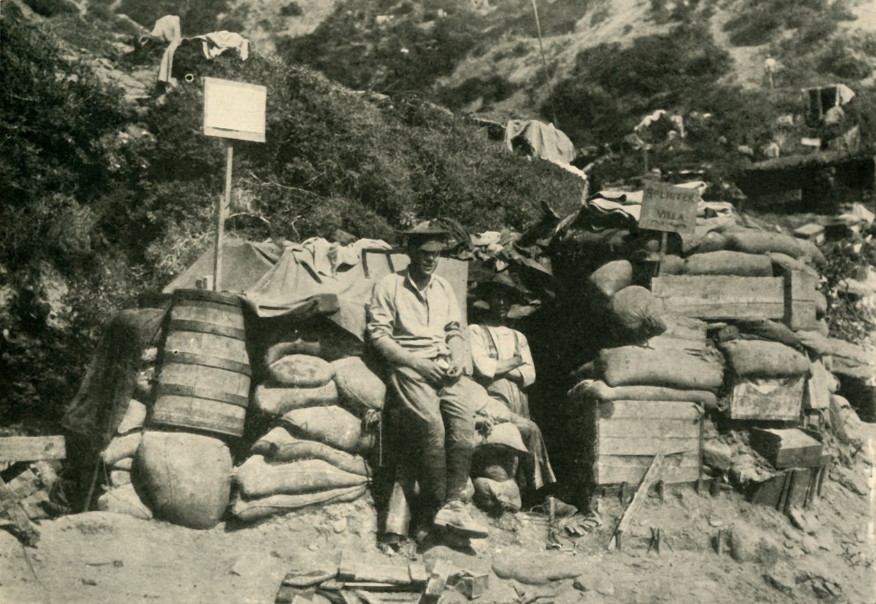 Tropas australianas en Turquía, Primera Guerra Mundial, 1915, c1920 de Unbekannt