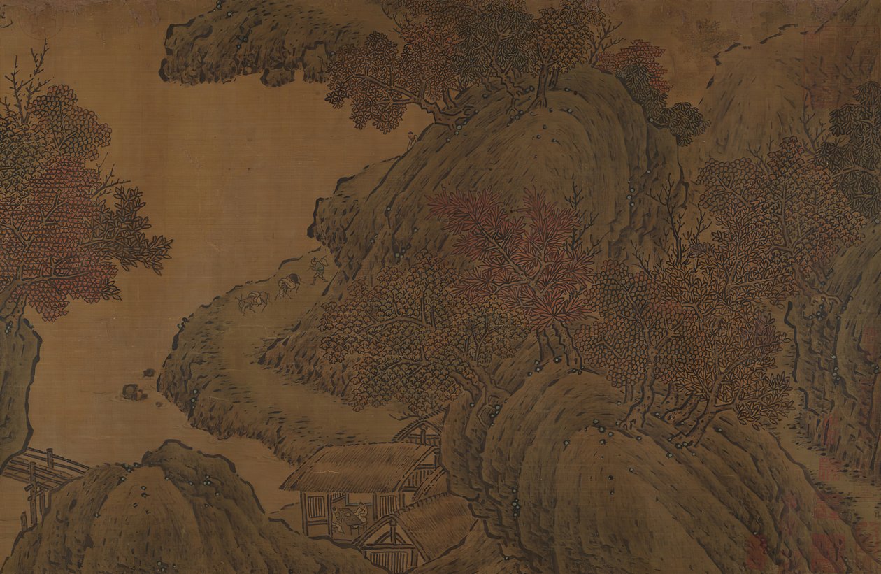 Paisaje de Otoño de Unbekannt