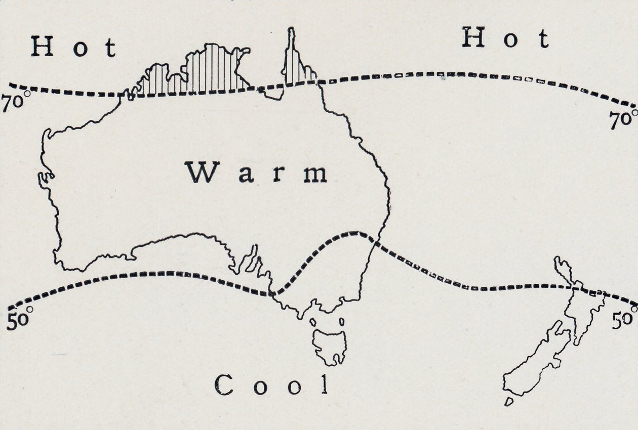 Temperatura promedio de julio, 1923 de Unbekannt
