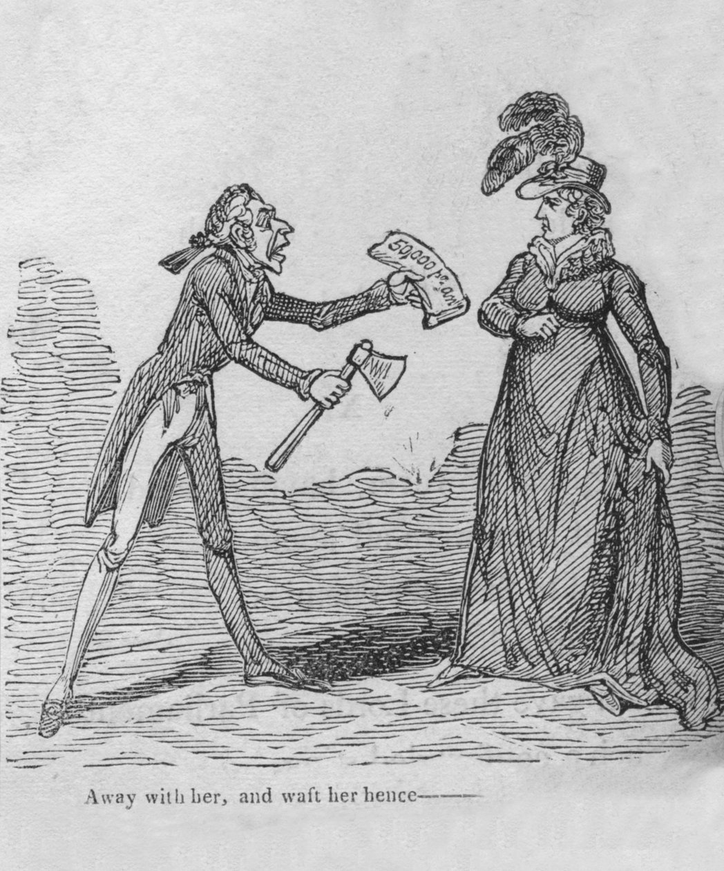 Llévatela y llévala lejos ---, c1820 de Unbekannt