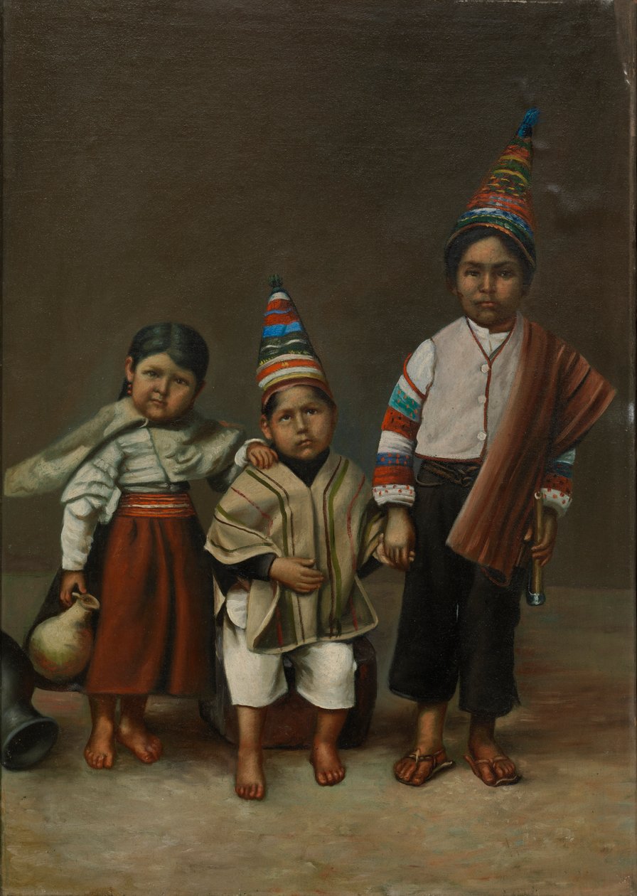 Niños aymara, ca. 1890-1892 de Unbekannt