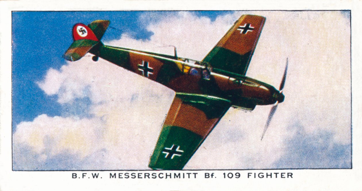 B.F.W. Messerschmitt Bf. 109, caza, 1938 de Unbekannt