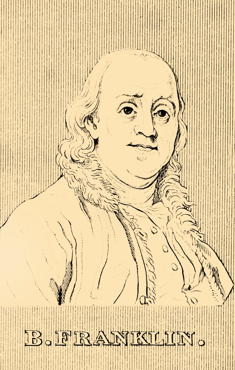 B. Franklin, 1706-1790, 1830 de Unbekannt