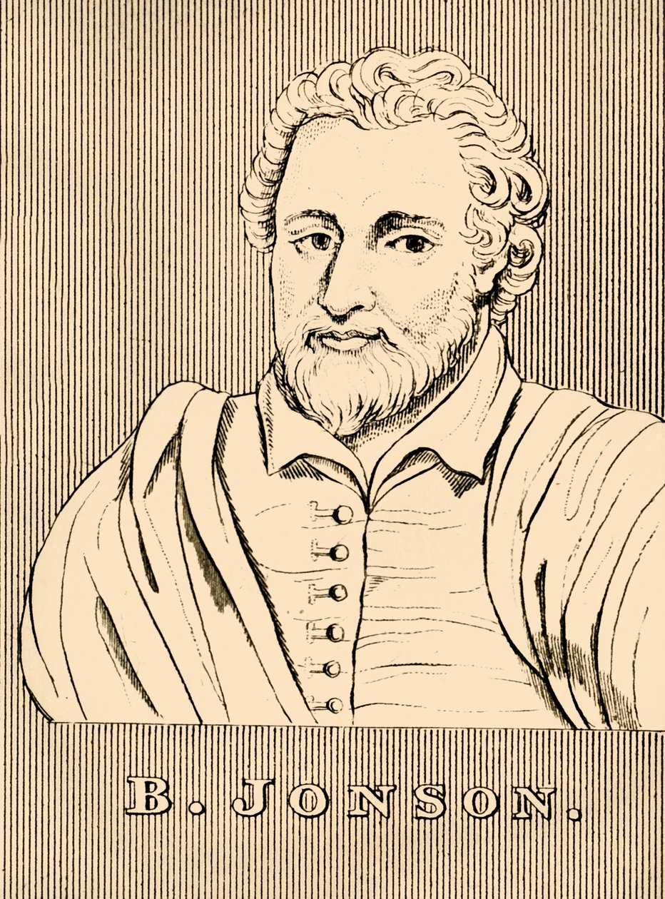 B. Jonson, c1572-1637 de Unbekannt